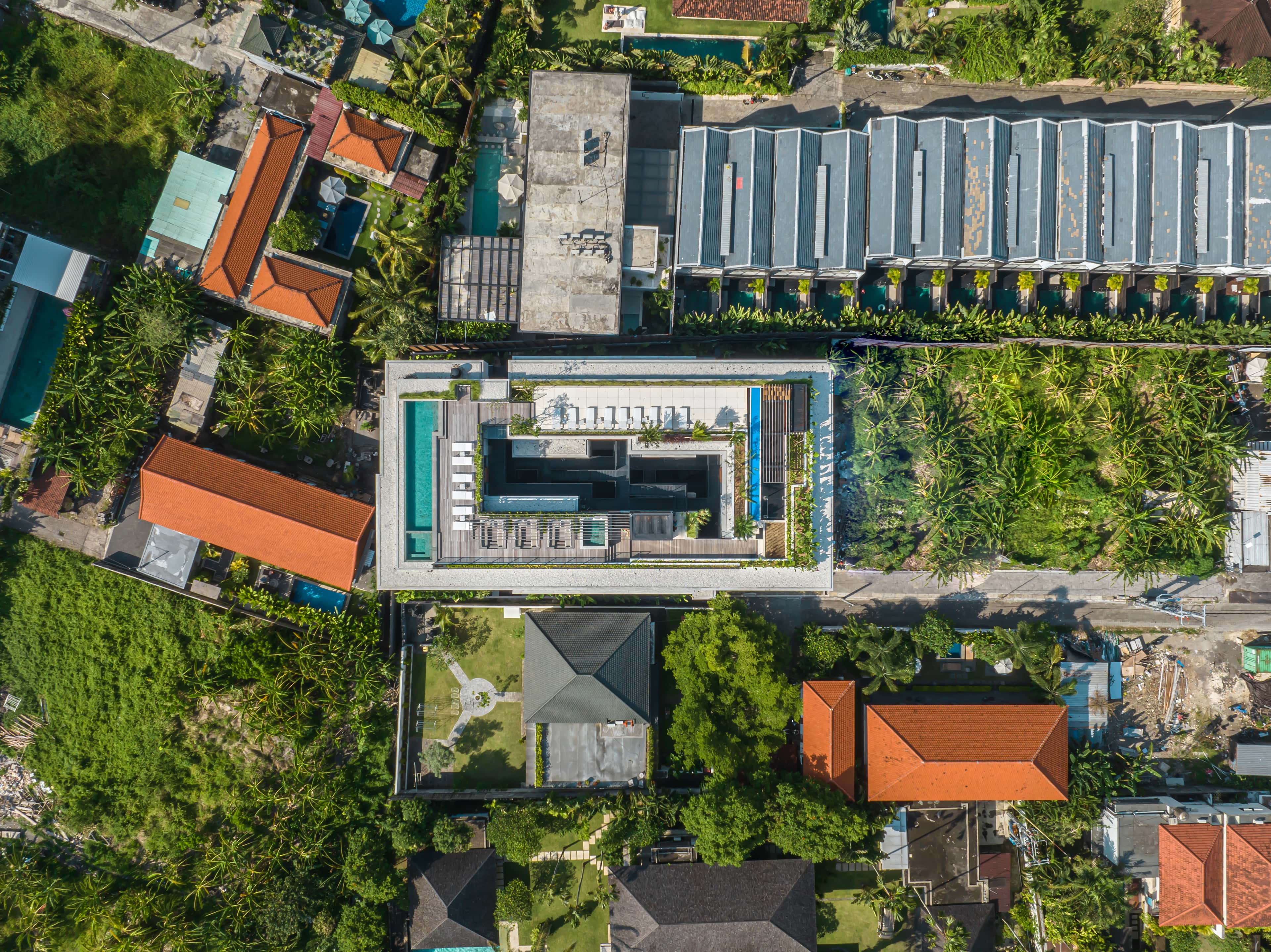 Lifestyle Residence Canggu aerial view