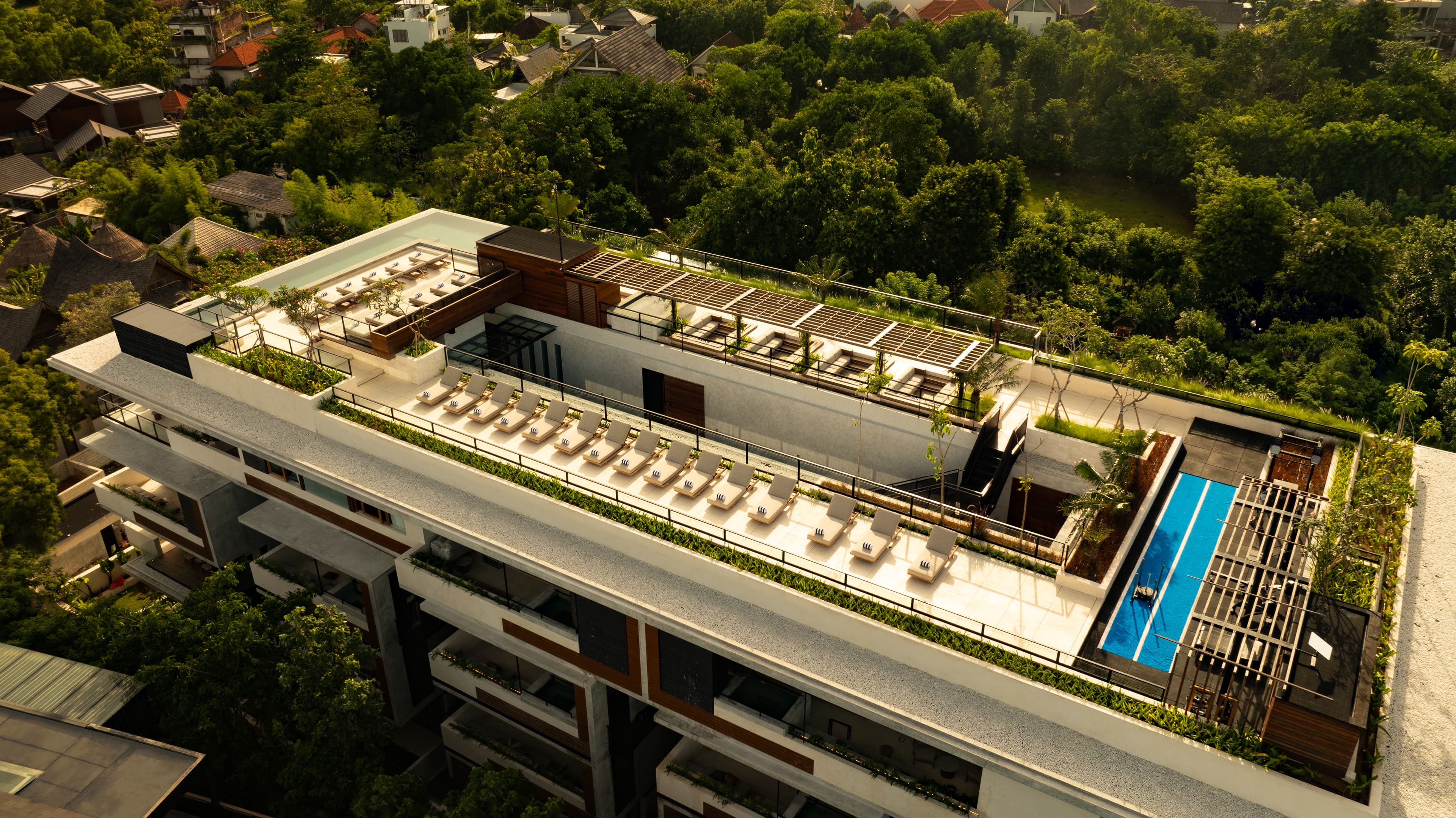 Aerial view of Lifestyle Residence Uluwatu